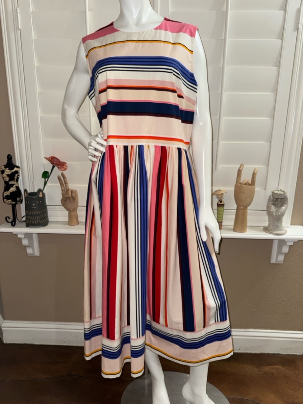 Kate Spade New York Striped Berber Dress